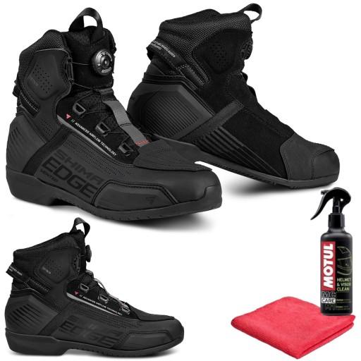 Мотоциклетні черевики SHIMA EDGE Black 46