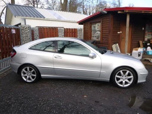 C-класс W203 купе педаль порога правая * C775*