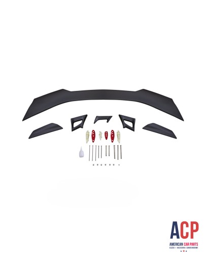 Спойлер на заднюю дверь CAMARO черный глянцевый стиль ZL1/1LE 2016-2018