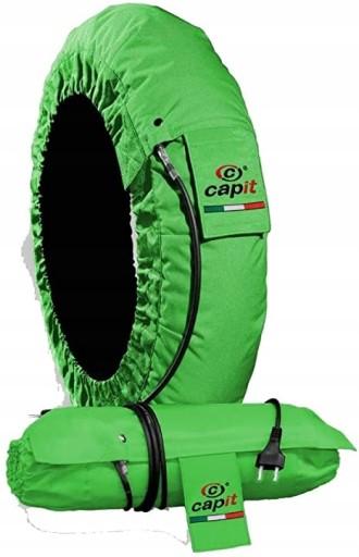 НАБІР КОВДР З ГРІВАННЯМ CAPIT/SET SUPREMA SPINA M/XL GREEN 230V