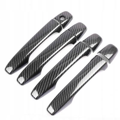 Карбоновые накладки на дверные ручки CITROEN C4 PEUGEOT 207