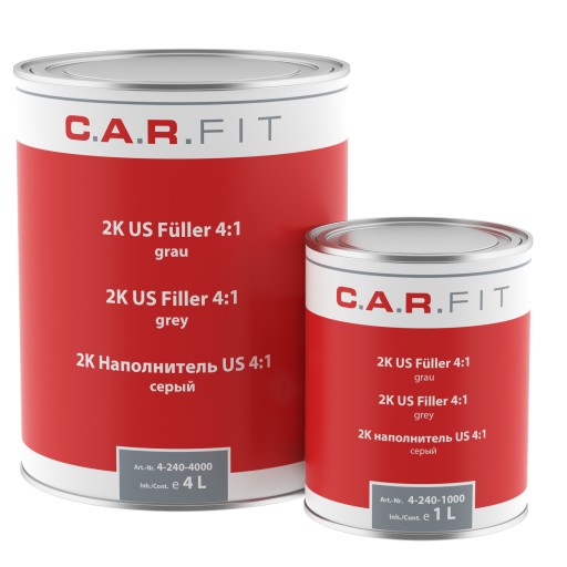 CARFIT - 2K US акриловый праймер 4: 1 серый-4000ml + UTW