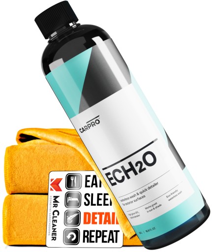 CARPRO ECH2O УНІВЕРСАЛЬНИЙ КОНЦЕНТРАТ БЕЗВОДНА МИЙКА QUICK DETAILER 0,5 Л