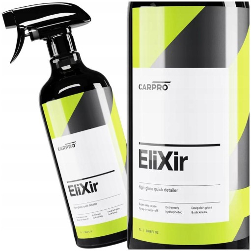 CARPRO ELIXIR 1L QUICK DETAILER БЛЕСК ЛАК ВЫСОКОЕ ГЛЯНЦЕВОЕ КАЧЕСТВО