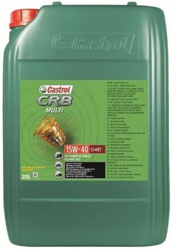 CASTROL CRB MULTI 15W40 CI-4/E7 API SL 20л