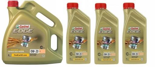 CASTROL EDGE 0W-20V 7л