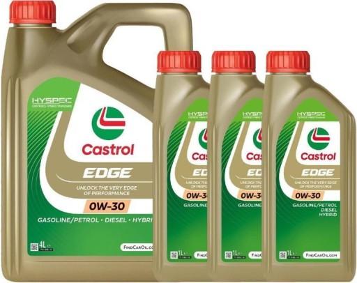 CASTROL EDGE 0W30 API SN ACEA C3 7L