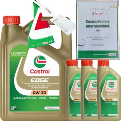 CASTROL EDGE 0W30 RN0700 / RN0710 BMW LL-04 MB 229.51 7L + ПОДВЕСКА