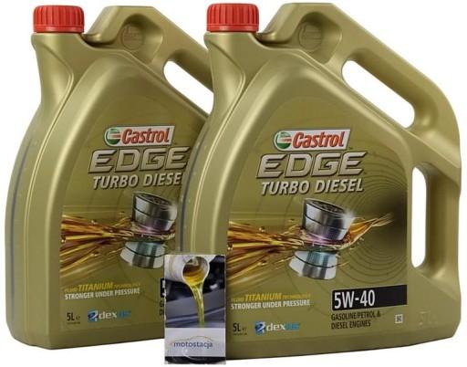 CASTROL EDGE 5W40 TURBO DIESEL 505.01 10л