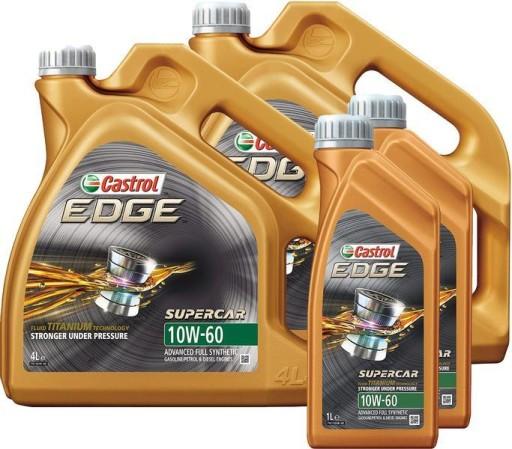 CASTROL EDGE SUPERCAR 10W60 TITANIUM FST 10л
