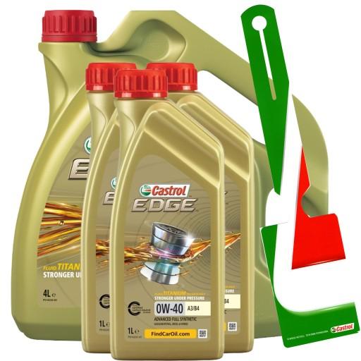 CASTROL EDGE TITANIUM FST 0W-40 A3/B4 7L ПОДВЕСНОЙ