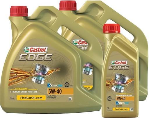 CASTROL EDGE TITANIUM FST 5W40 SN/CF C3 9л