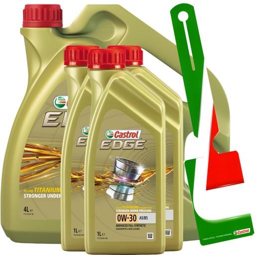 CASTROL EDGE TITANIUM FST A5/B5 0W-30 7л VOLVO