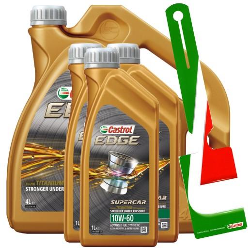 CASTROL EDGE TITANIUM SUPERCAR 10W-60 7L ПІДВІСКА