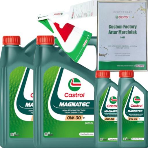 CASTROL MAGNATEC 0W30 D 10L FORD WSSM2C950-A + ПОДВЕСКА