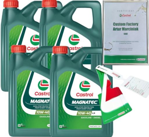 CASTROL MAGNATEC 10W40 A/B 16L VW 501 01 / 505 00 + ПІДВІСКА