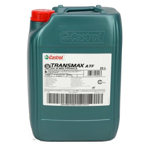 CASTROL TRANSMAX ATF DX III MV 20л