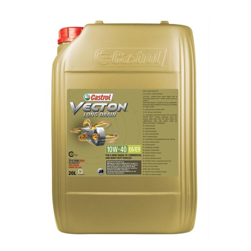CASTROL VECTON LONG DRAIN 10W40 E6 / E9 20L / Вантажівки MAN DEUTZ Cummins CAT