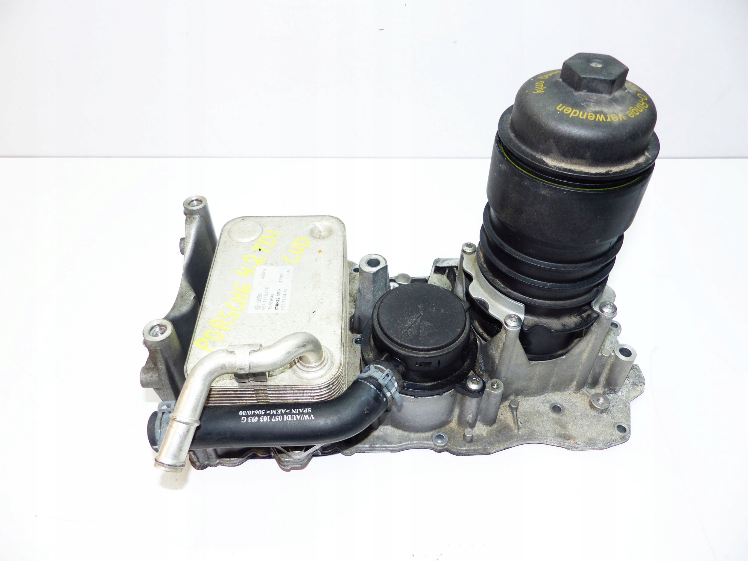 057115401AK 057117021P - CAYENNE S 4.2 TDI ЧУДО КОРПУС МАСЛЯНОГО ФИЛЬТРА