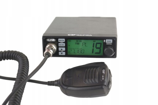 CB Radio CRT Alpha ALFA - AM-FM - ASC - 7 цветов