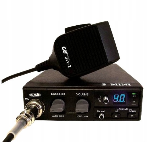 CB radio CRT S-mini нова модель з ASC !!!