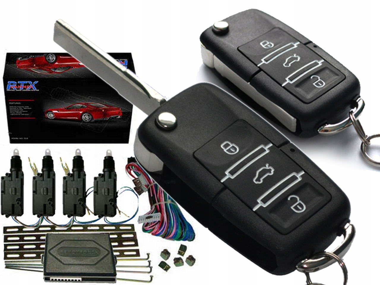 CL9S-4d - ЦЕНТРАЛЬНЫЙ ЗАМОК BUS PILOTS МОЩНЫЙ ПРИВОД 8KG CL9S