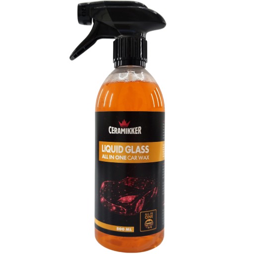 CERAMIKKER РІДКЕ СКЛО Quick Detailer Гідрофобне покриття Ceramiker Wax