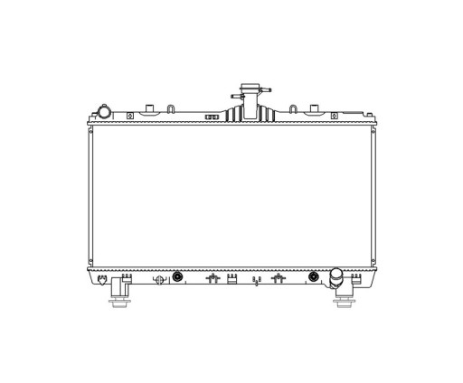 Радиатор chevrolet camaro 10 - 13 22786865