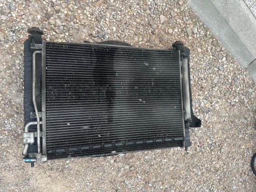 КОМПЛЕКТ ВЕНТИЛЯТОРОВ БЕНЗИНОВОГО РАДИАТОРА CHEVROLET CAPTIVA I 2.4