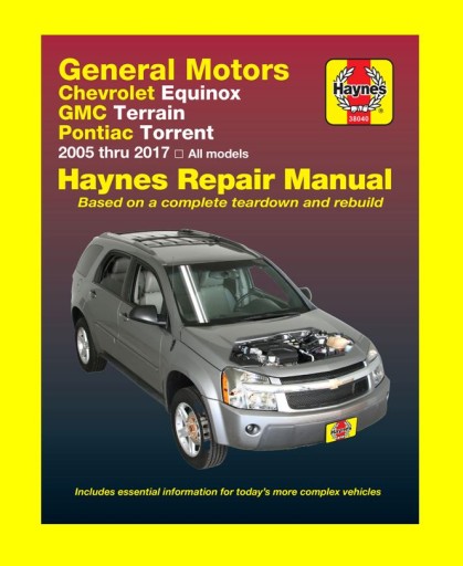 CHEVROLET EQUINOX I 3.6 PETROL V6 LY7 (05-09) ЯК РЕМОНТУВАТИ?