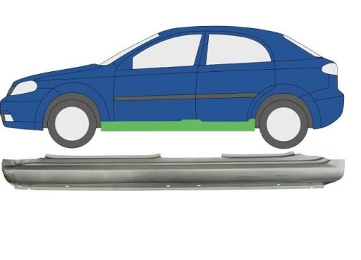 250541 - CHEVROLET LACETTI NUBIRA J200) 03-09 порог пороги L