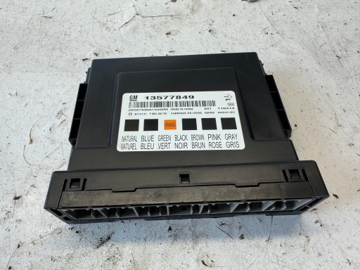 Chevrolet orlando comfort modul bcm 13577849 13577849