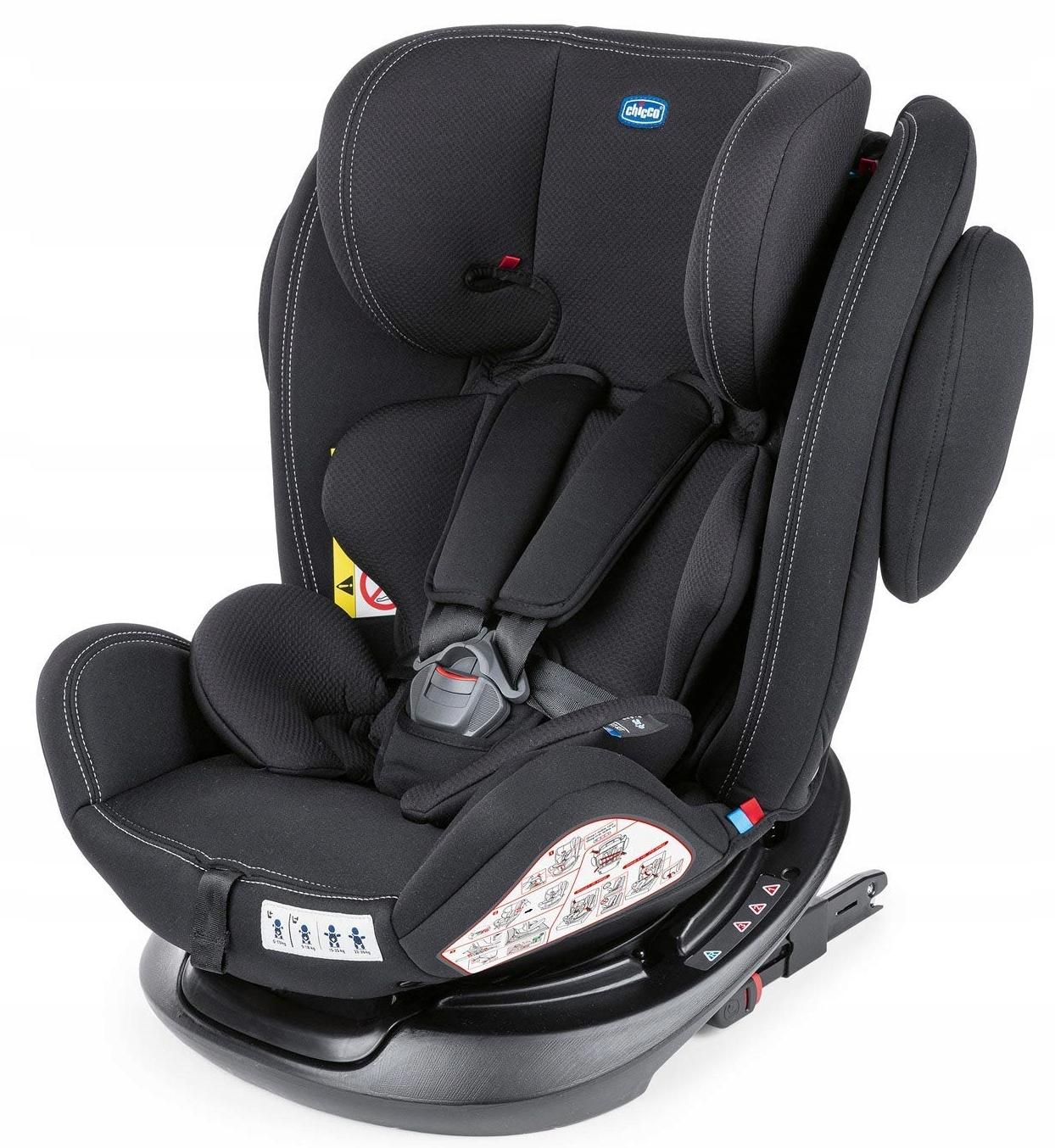 CHICCO UNICO PLUS BLACK АВТОКРЕСЛО ISOFIX 0-36 КГ