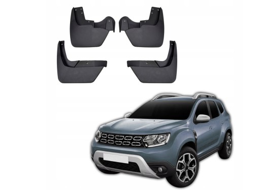 КОМПЛЕКТ ЗАСЛІНКІВ DACIA DUSTER II HM 2018-2023 З НАБОРОМ ГВИНТОВ