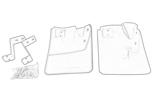 КЛЮКИ RENAULT MASTER MOVANO 2.3 2010 - ЗАД ОЕ