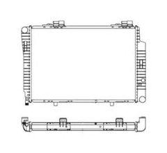 A2025002103 - РАДІАТОР C КЛАС W202 93-01 1.8 2.0 2.3 2.4 2.8