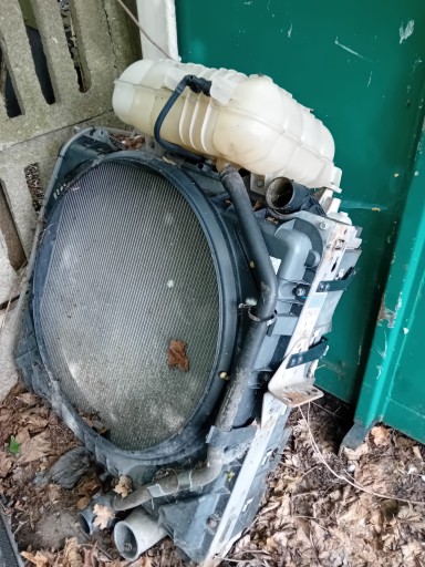 Комплект радіатора інтеркулера iveco stralis traker