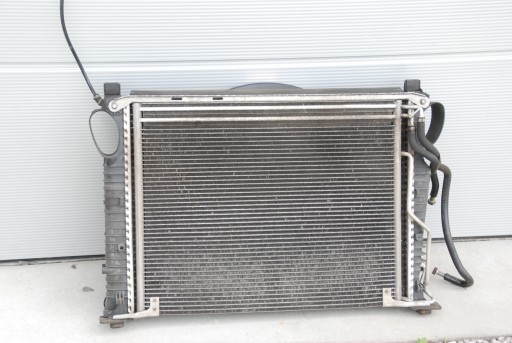 Комплект радіатора, вентилятор радіатора, mercedes sl350 r230