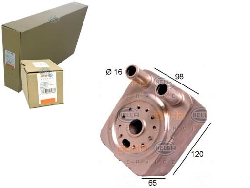 8MO 376 - МАСЛЯНЫЙ ОХЛАДИТЕЛЬ BEHR HELLA 038117021A 038117021B 0