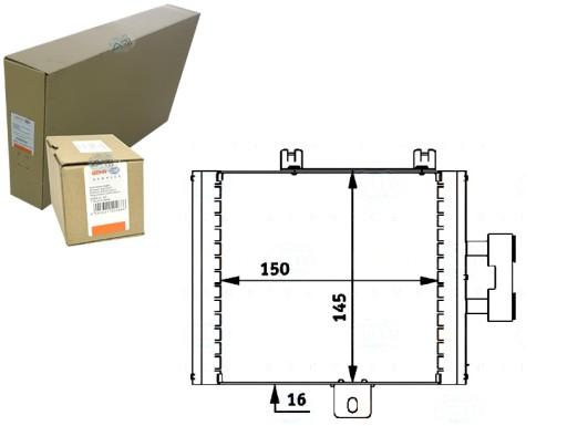 BRH8MO 376 - МАСЛЯНЫЙ ОХЛАДИТЕЛЬ BEHR HELLA 2305276 9777 66288 3864