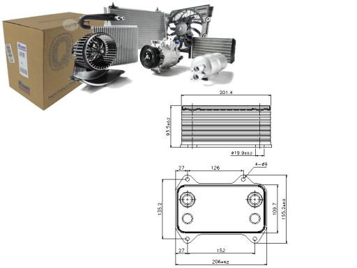 PRO/90690 - МАСЛООХОЛОДЖУВАЧ DAF CF 85 XF 95 MX265-XF355M 01.01