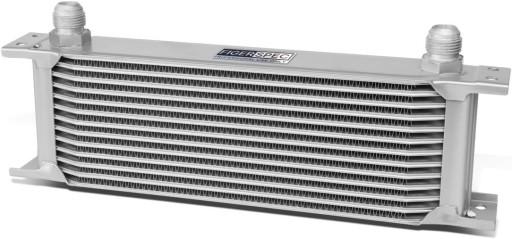 FG-OC-AN10-13-S - FIGERSPEC BRITISH OIL COOLER 260X100 13-ROW AN10 SILVER