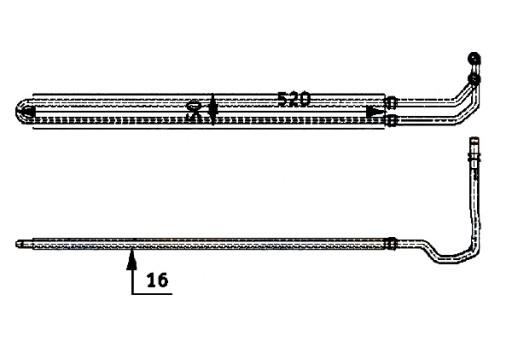 HEL-8MO 376 - ОХОЛОДЖУВАЧ МАСЛА HELLA 17217789882 17217787447 7789