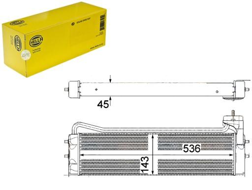 8MO 376 756-711 - МАСЛООХОЛОДЖУВАЧ [HELLA]