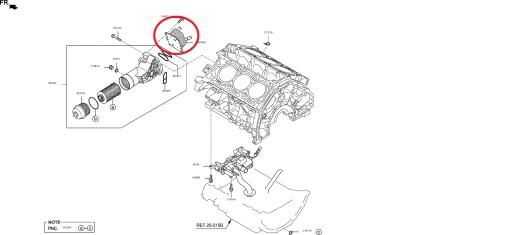 264103LTA0 26410-3LTA0 - МАСЛЯНЫЙ ОХЛАДИТЕЛЬ KIA STINGER 3.3 GDI HYUNDAI G80