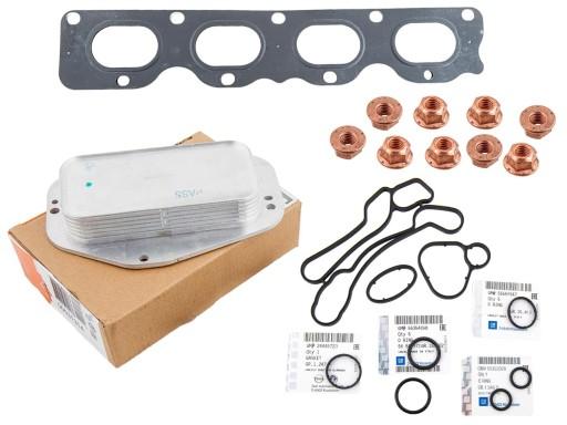 56 50 - КОМПЛЕКТ МАСЛООХОЛОДЖУВАЧА. ПРОКЛАДКА OPEL ZAFIRA B 1.8