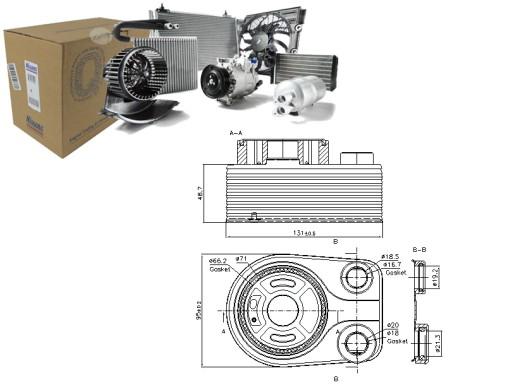 PRO/90705 - МАСЛООХОЛОДЖУВАЧ MERCEDES A B (W246 W242) CITAN (41