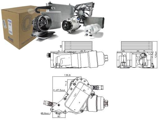 91339 - МАСЛООХОЛОДЖУВАЧ NISSAN QASHQAI I QASHQAI II X-TRAIL III RENAULT