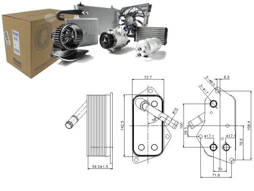 NIS90689/RS1 - МАСЛООХОЛОДЖУВАЧ NISSENS 0 45M66