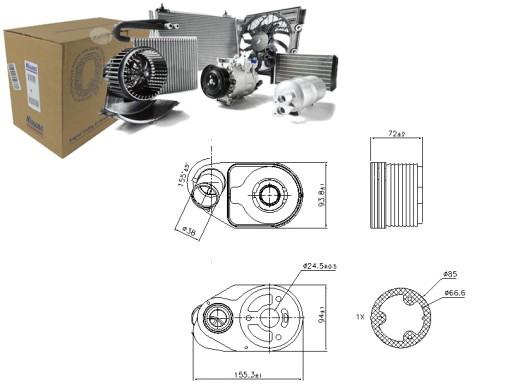 NIS90796/RS2 - Масляний радіатор NISSENS 5801555580 504375378